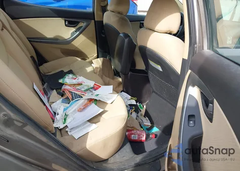 2013 Hyundai Elantra Gls from USA, damaged, VIN 5NPDH4AE9DH297516